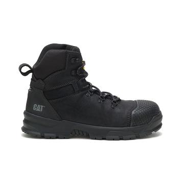 Caterpillar Accomplice X Waterproof Steel Toe Men's Safety Boots Black | CAT092-AU