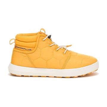 Caterpillar CODE Scout Mid Men's Sneakers Yellow | CAT302-AU