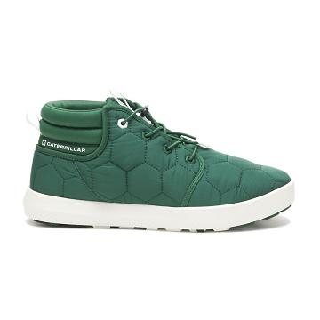 Caterpillar CODE Scout Mid Men's Sneakers Green | CAT303-AU