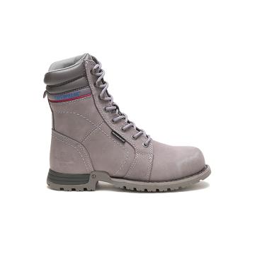 Caterpillar Echo Waterproof Steel Toe Women's Safety Boots Grey | CAT428-AU