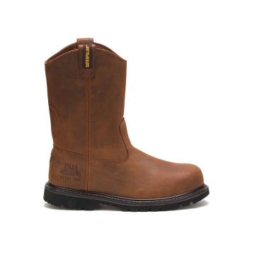 Caterpillar Edgework Steel Toe Men's Work Boots Brown | CAT094-AU