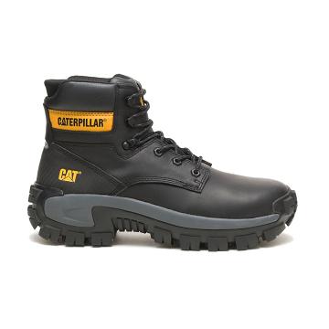 Caterpillar Invader Hi Steel Toe Men's Safety Boots Black | CAT072-AU