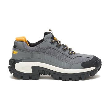 Caterpillar Invader Steel Toe Men's Walking Shoes Silver | CAT376-AU