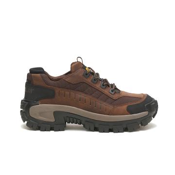 Caterpillar Invader Steel Toe Men's Walking Shoes Coffee | CAT377-AU