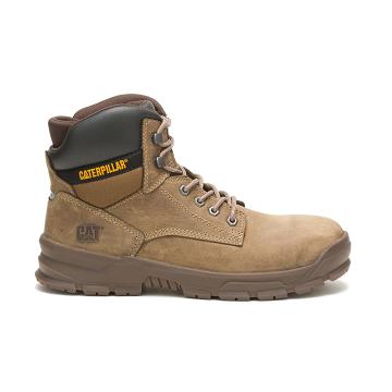 Caterpillar Mobilize Alloy Toe Men's Safety Boots Brown | CAT082-AU