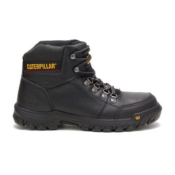 Caterpillar Outline Steel Toe Men's Safety Boots Black | CAT053-AU