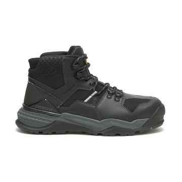 Caterpillar Provoke Mid Waterproof Alloy Toe Men's Safety Boots Grey | CAT076-AU