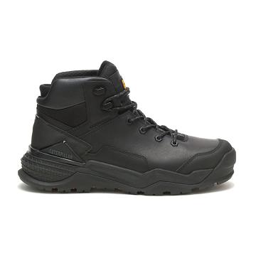 Caterpillar Provoke Mid Waterproof Men's Safety Boots Black | CAT077-AU