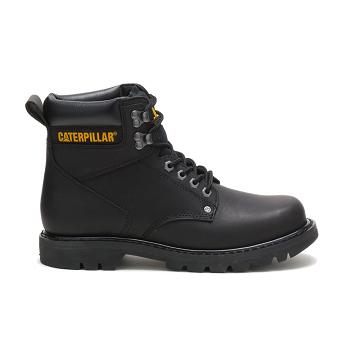 Caterpillar Second Shift Men's Safety Boots Black | CAT017-AU