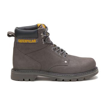 Caterpillar Second Shift Men's Work Boots Grey | CAT248-AU