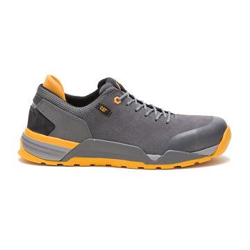 Caterpillar Sprint Suede Alloy Toe Men's Walking Shoes Silver | CAT371-AU