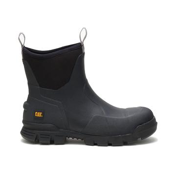 Caterpillar Stormers 6" Men's Waterproof Boots Black | CAT178-AU