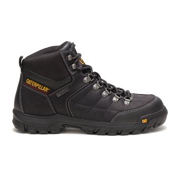 Caterpillar Threshold Waterproof Men's Safety Boots Black | CAT011-AU