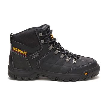 Caterpillar Threshold Waterproof Steel Toe Men's Safety Boots Black | CAT035-AU